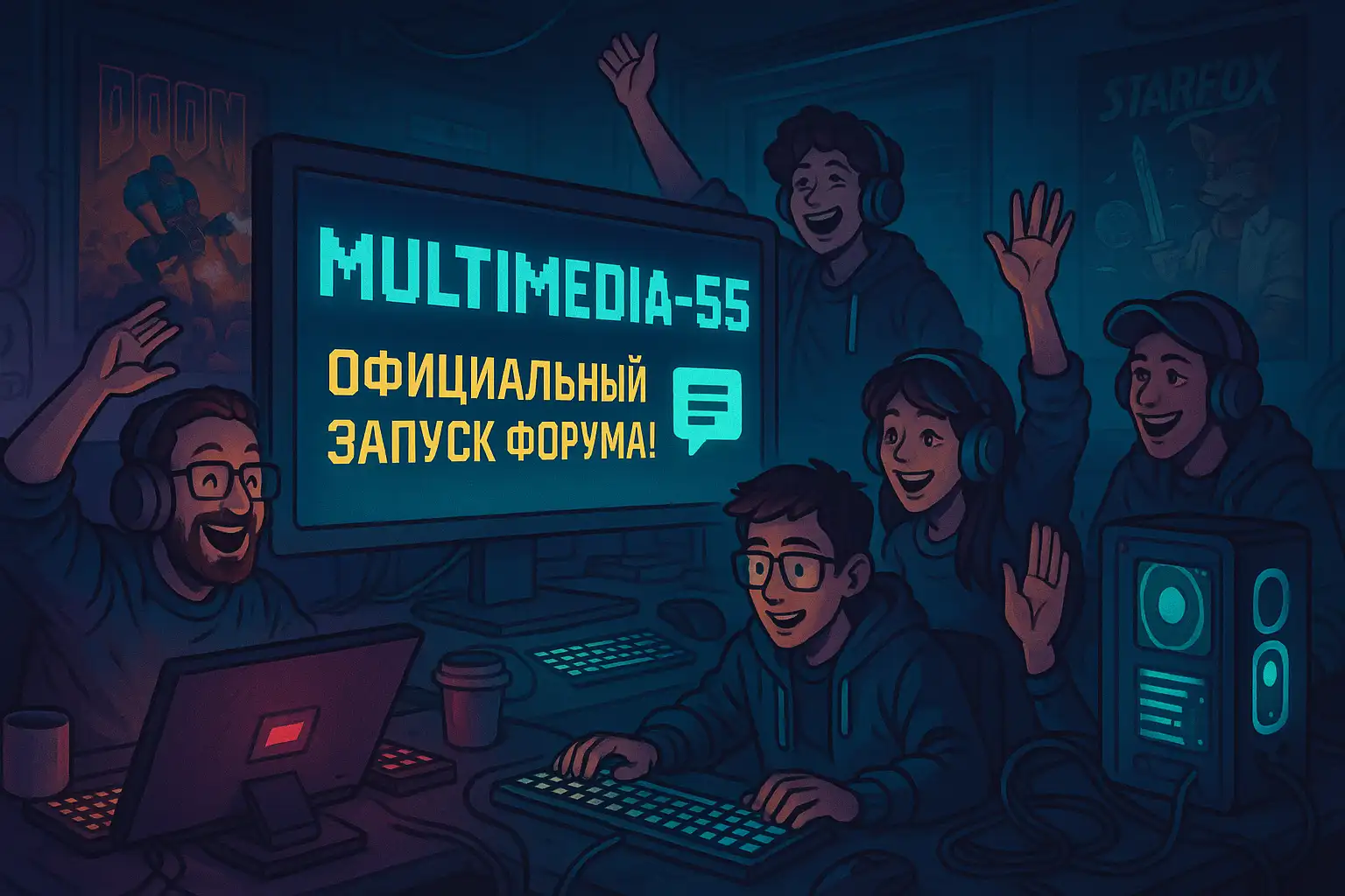 Запуск форума Multimedia-55